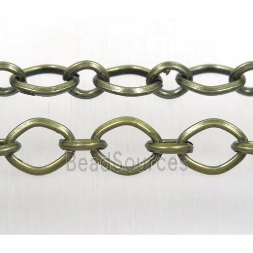 iron chain, Antique bronze plated