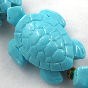 Compositive coral bead, tortoise