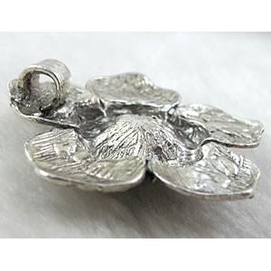 Tibetan Silver Charms flower