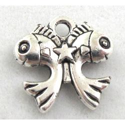 Tibetan Silver pendants, Zn Alloy