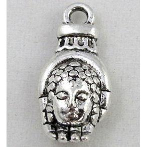 tibetan silver hand pendant, non-nickel