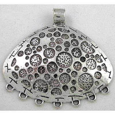 tibetan silver pendant, non-nickel