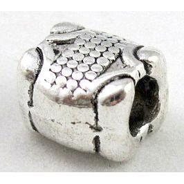 tibetan silver bead, non-nickel