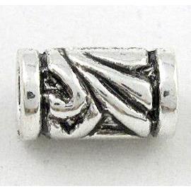 tibetan silver tube beads, Non-Nickel