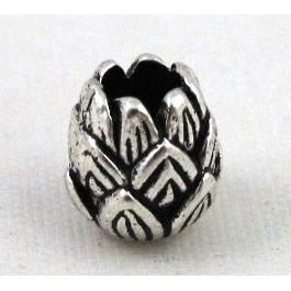 spacer tibetan silver charms bead non-nickel