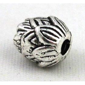 spacer tibetan silver charms bead non-nickel