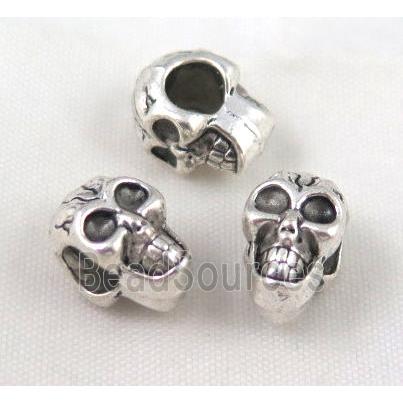 bead, tibetan silver Non-Nickel