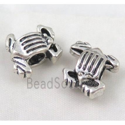 bead, tibetan silver Non-Nickel