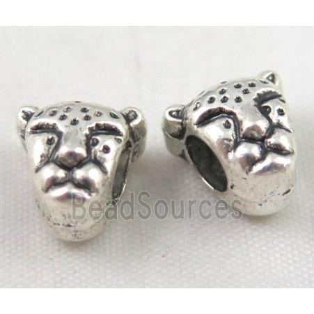 bead, tibetan silver Non-Nickel