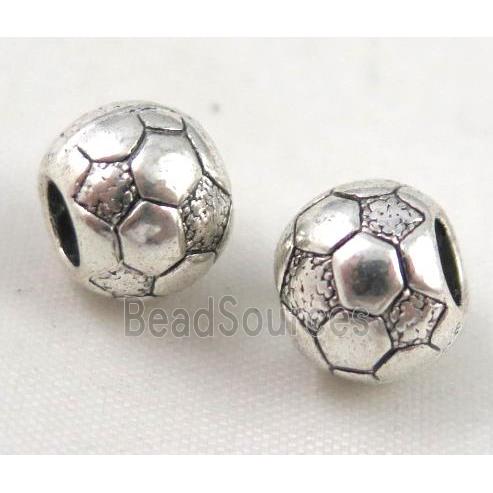 football beads Sport tibetan silver Non-Nickel