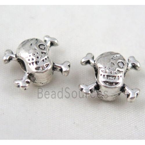 bead, tibetan silver Non-Nickel