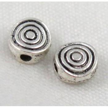 tibetan silver spacer beads, non-nickel