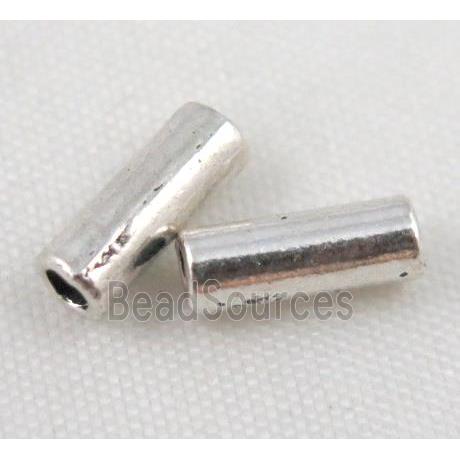 tibetan silver tube beads, non-nickel