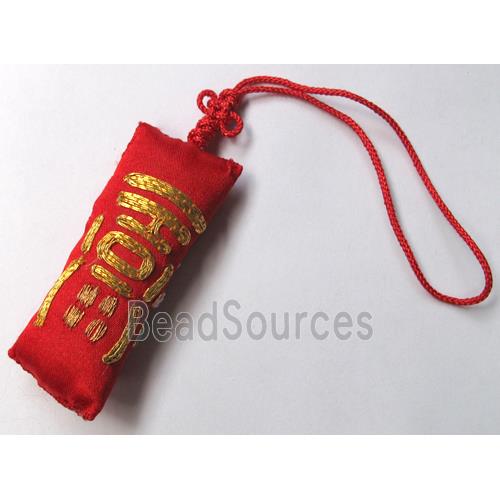 handmade Embroidery silk jewelry