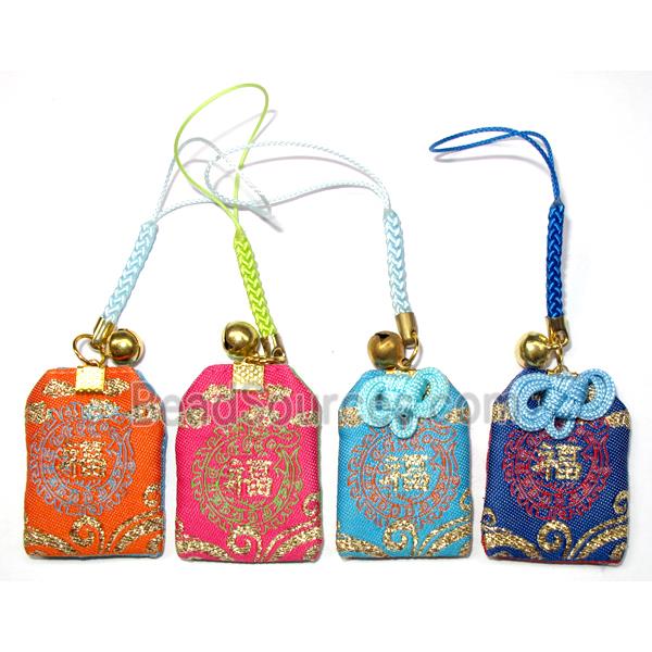 handmade Embroidery silk jewelry, Luck bags