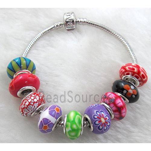 Fimo Polymer Clay Beads, mix color