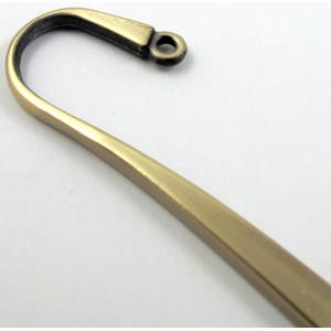 Bookmark, Bronze Plated Alloy Findings