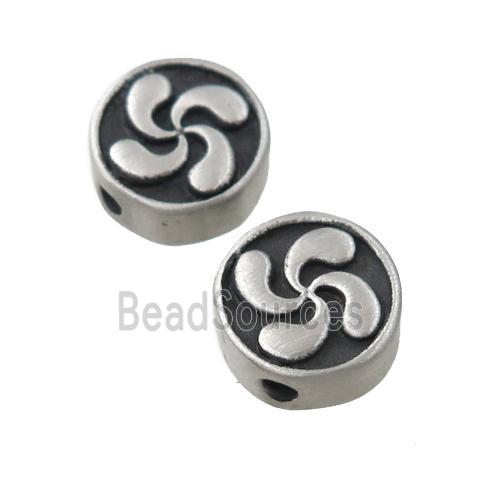 Stainless Steel button coin beads