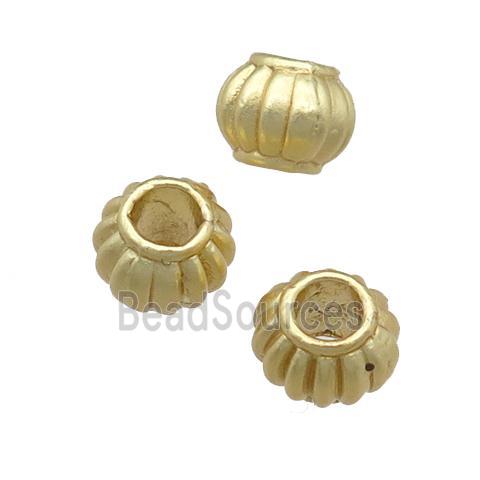 copper round beads, unfaded, duck-gold