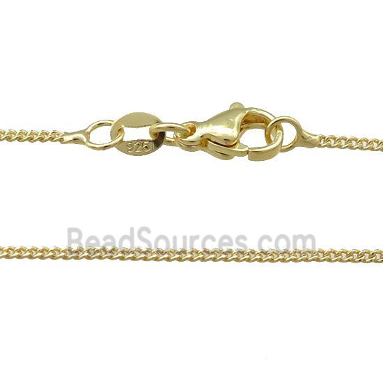 Copper Necklace Chain Unfaded Gold Plated