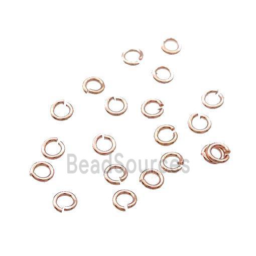 Copper Jump Ring Unfaded Rose Gold