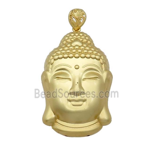 Copper Buddha Pendant Unfaded Duck Gold