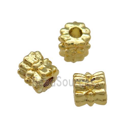 Alloy Beads Unfade 18K Gold Plated