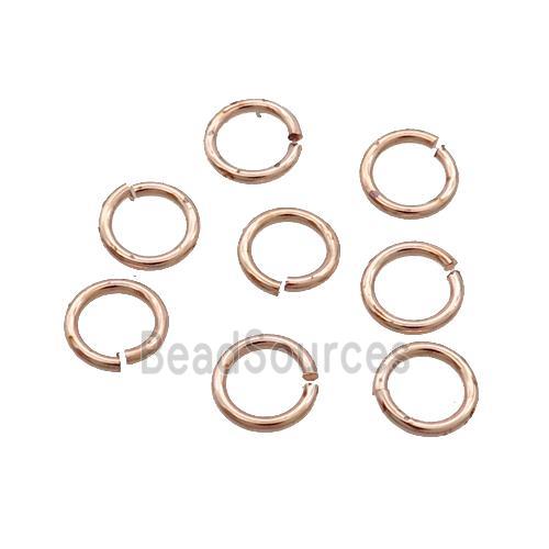 Copper Jump Ring Unfade Rose Gold