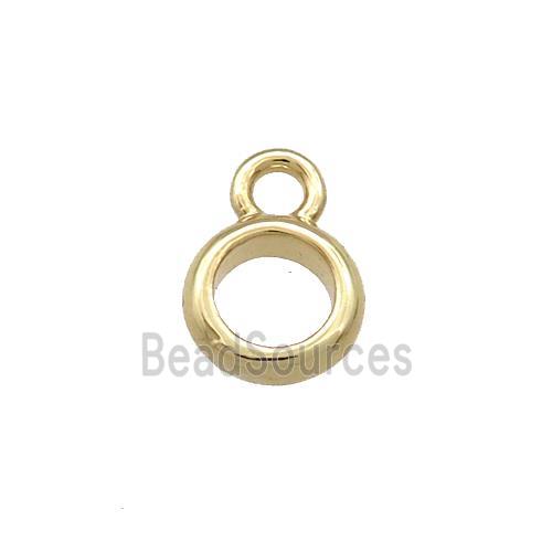 Copper Bail 18K Gold Plated