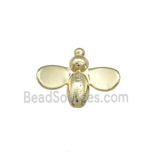 Copper Honeybee Pendant Gold Plated