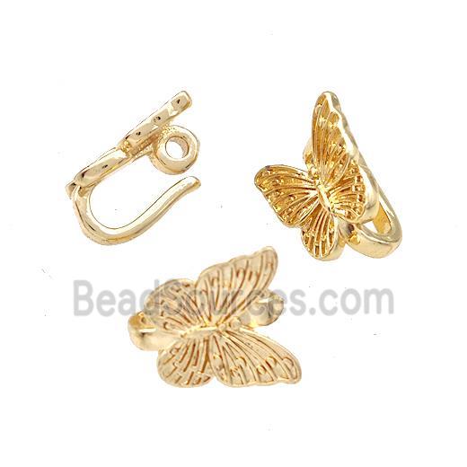 Copper Bails Butterfly KC Gold Plated