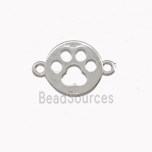 Copper Paw Connector Platinum Plated