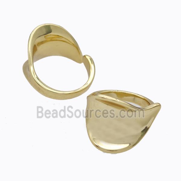 Copper Ring Gold Plated