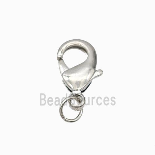 Copper Lobster Clasp Platinum Plated