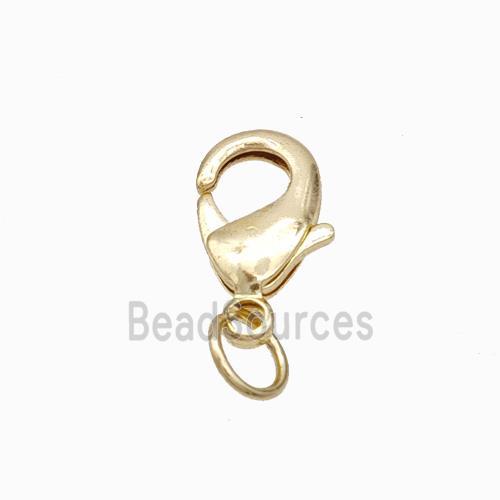 Copper Lobster Clasp Lt.Gold Plated