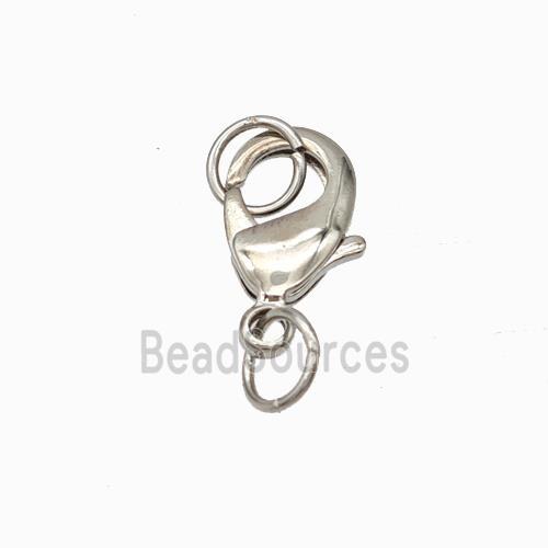 Copper Lobster Clasp Platinum Plated