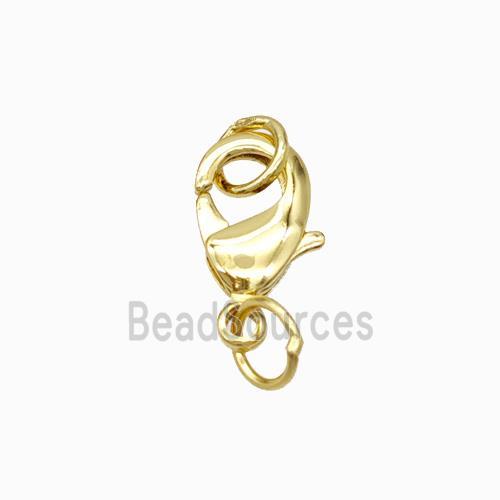 Copper Lobster Clasp Gold Plated