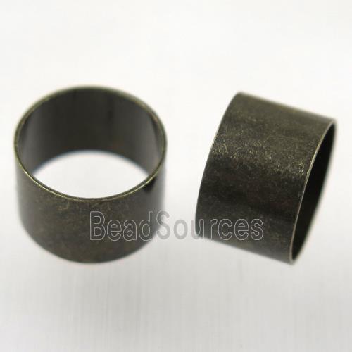 brass ring bead, Antique bronze