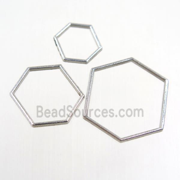 copper linker, hexagon, platinum