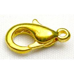 Gold Plated Copper Lobster Clasp