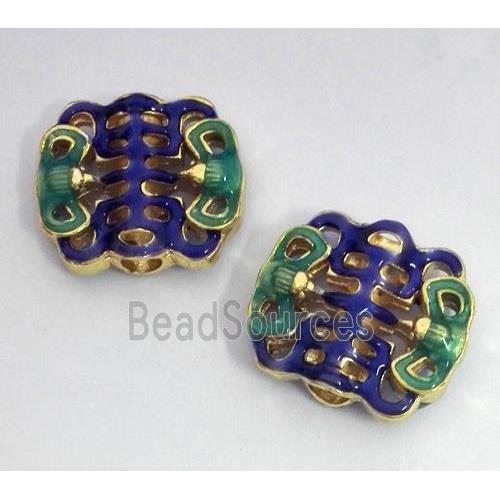 enameling copper spacer bead, colorfast