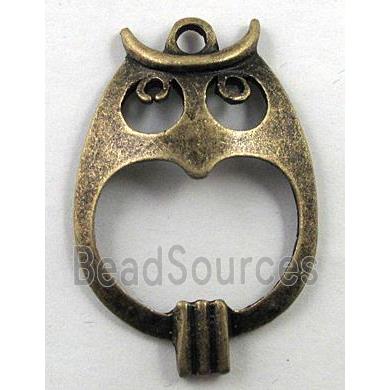 alloy pendant, antique bronze