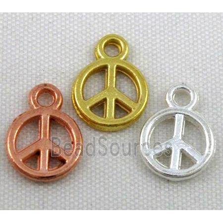 alloy pendant, mixed color