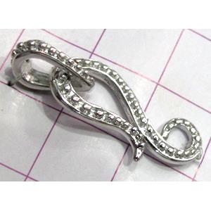 Copper toggle clasps