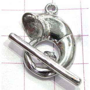 Copper toggle clasps