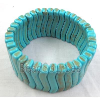 Turquoise Bracelet, stretchy