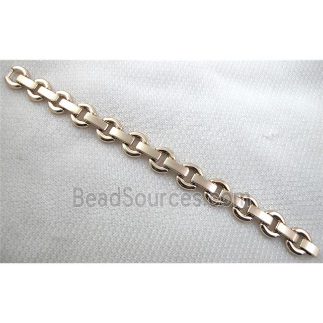 14k Gold Plated Alloy Bracelet, Nickel Free, Lead Free