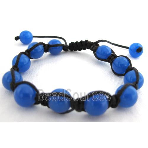 Fashion Bracelets, adjustable, jade