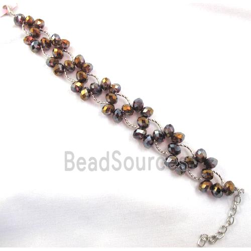 Chinese Crystal glass Bracelet