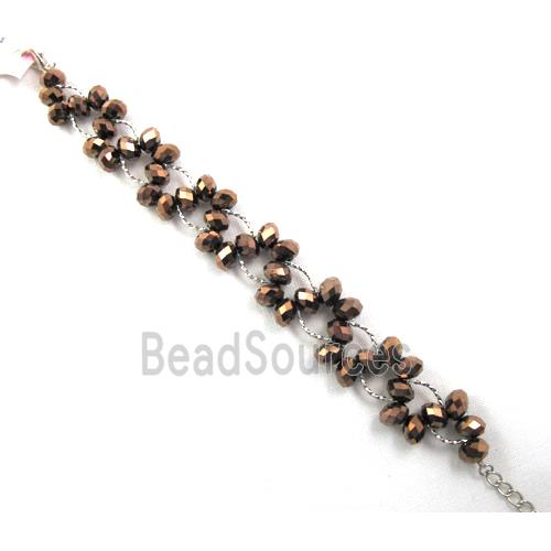 Chinese Crystal glass Bracelet